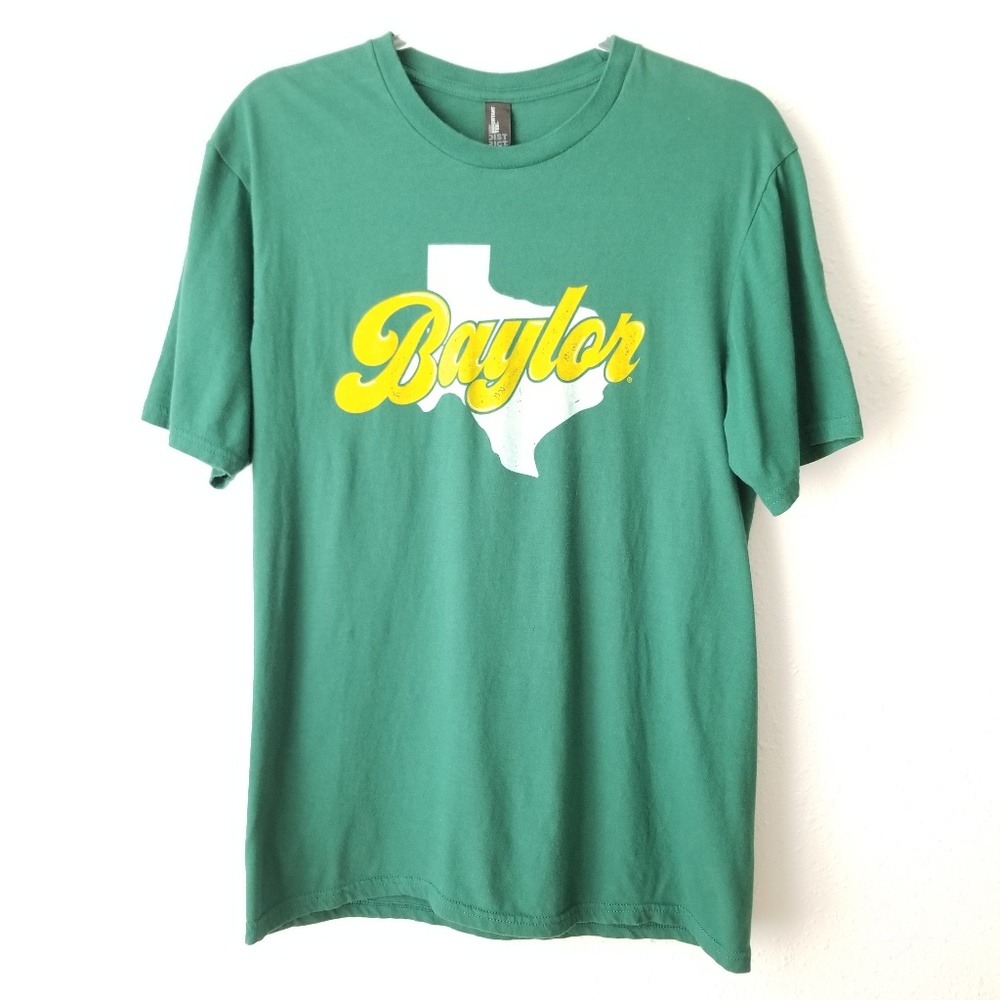 Baylor University T shirt Green size Medium